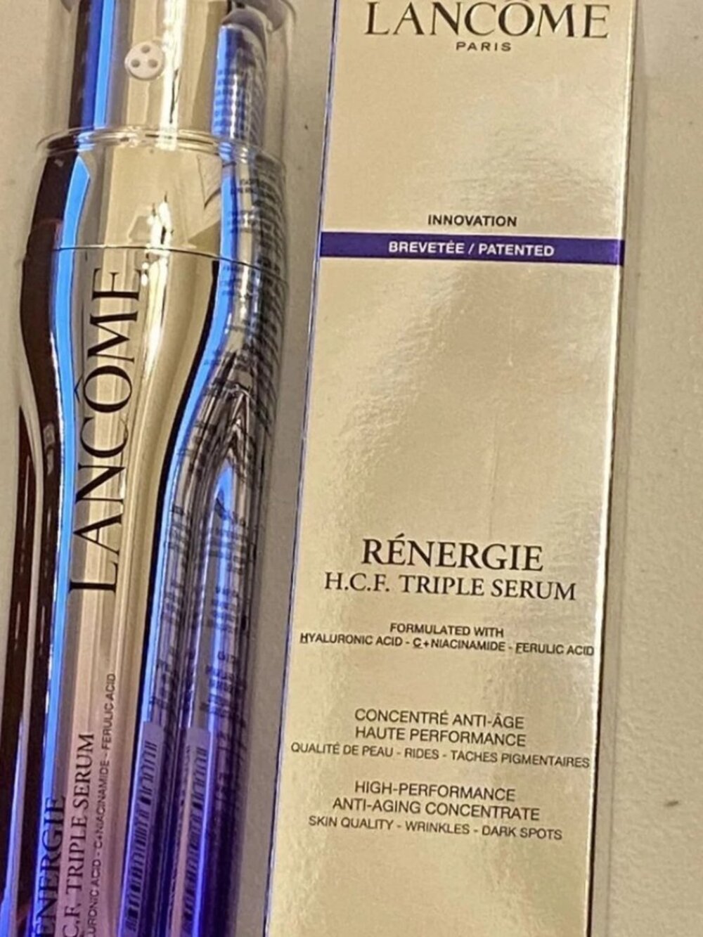 Lancome Renergie HCF Triple Serum 1.69oz 50ml - Picture 6 of 7